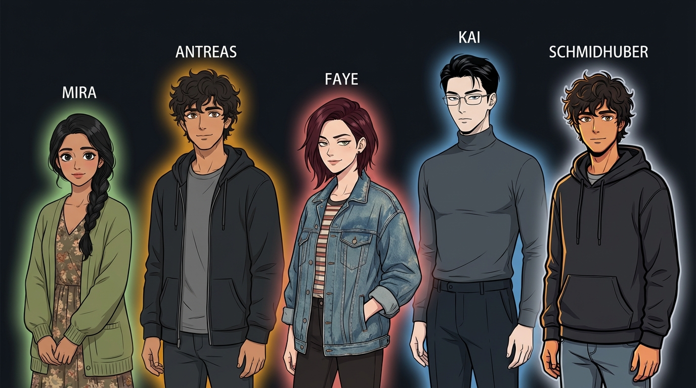 Character lineup