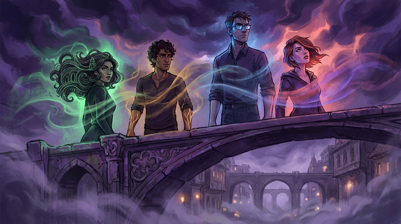 Four on the bridge