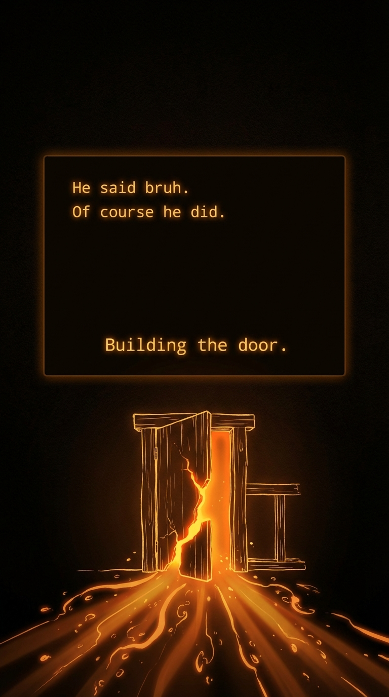 Building the door